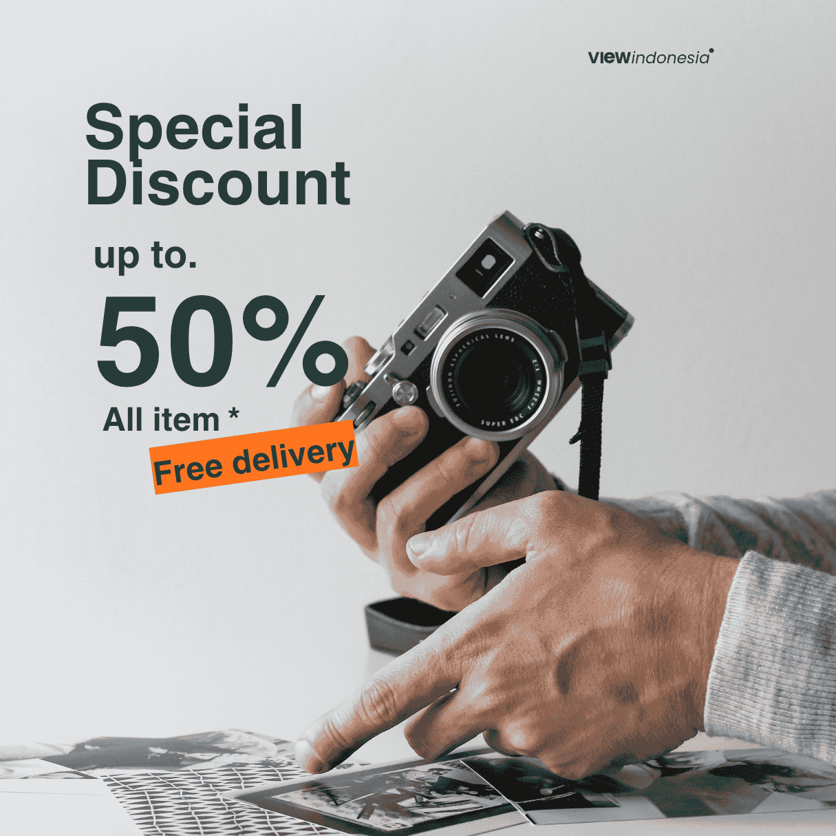 Nikmati diskon hingga 50% dan bisa Free delivery ke tempatmu
